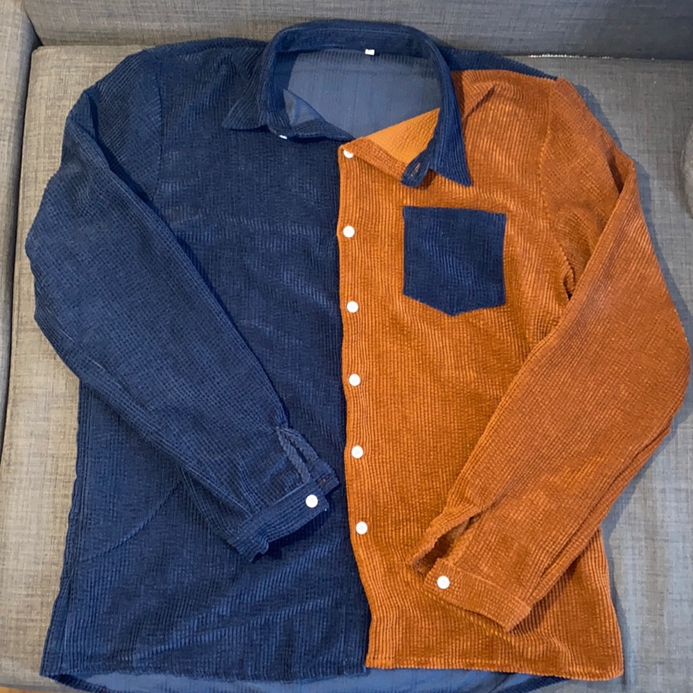 Men’s corduroy button down